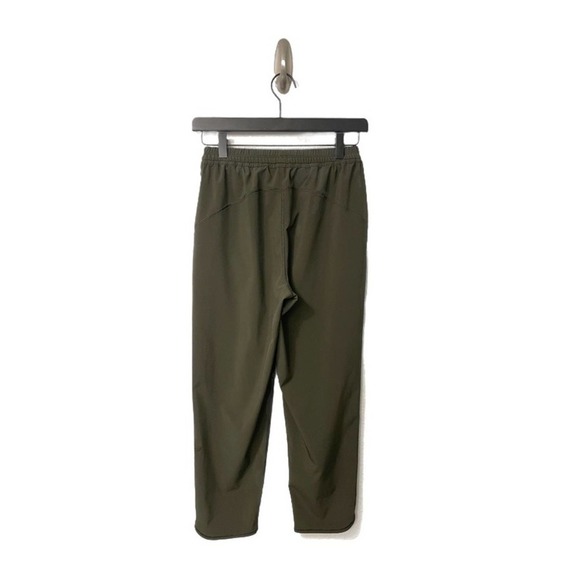 FINAL Lululemon Keep It Classic Crop Pants 23" Dark Olive LIKE NEW! - Picture 2 of 6